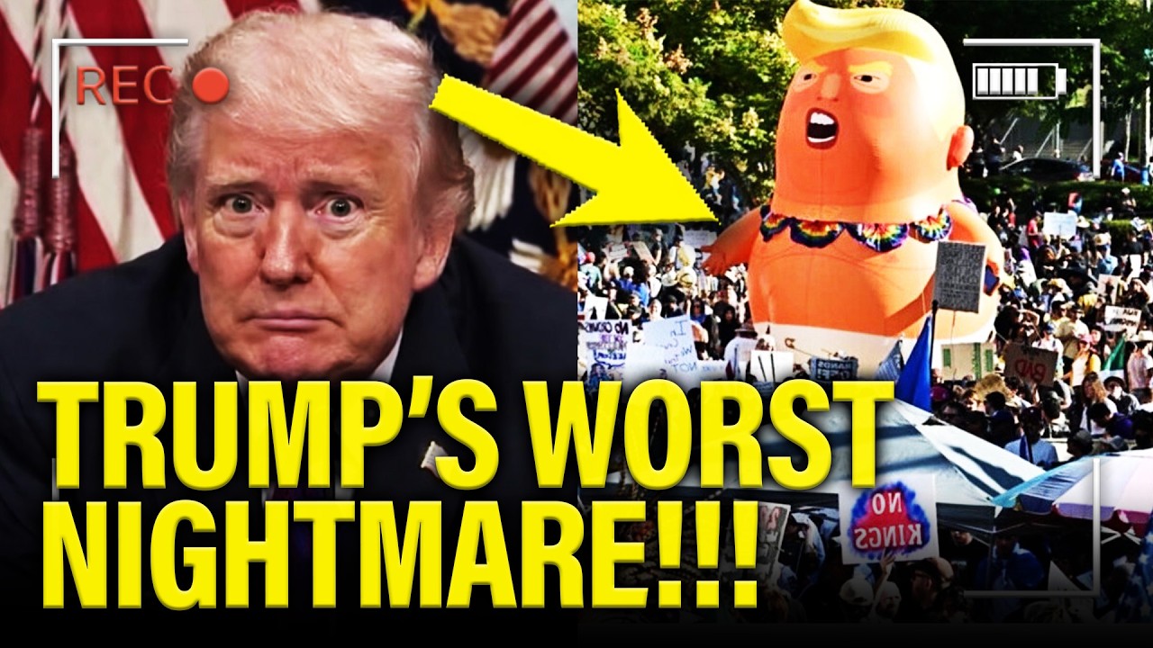 Trump gets RUDE AWAKENING by SIZE OF NO KINGS PROTEST!!!