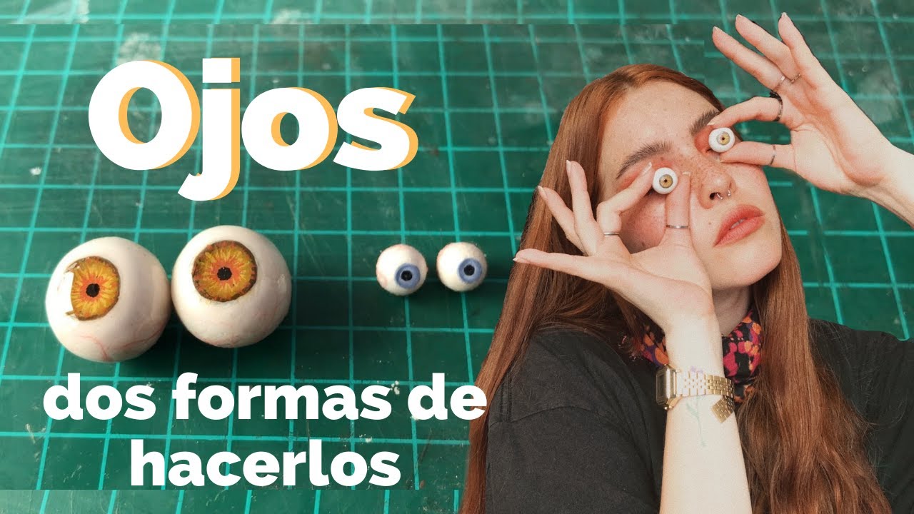 Cómo hacer OJOS para stop motion FÁCIL! // Priscilla Stirge