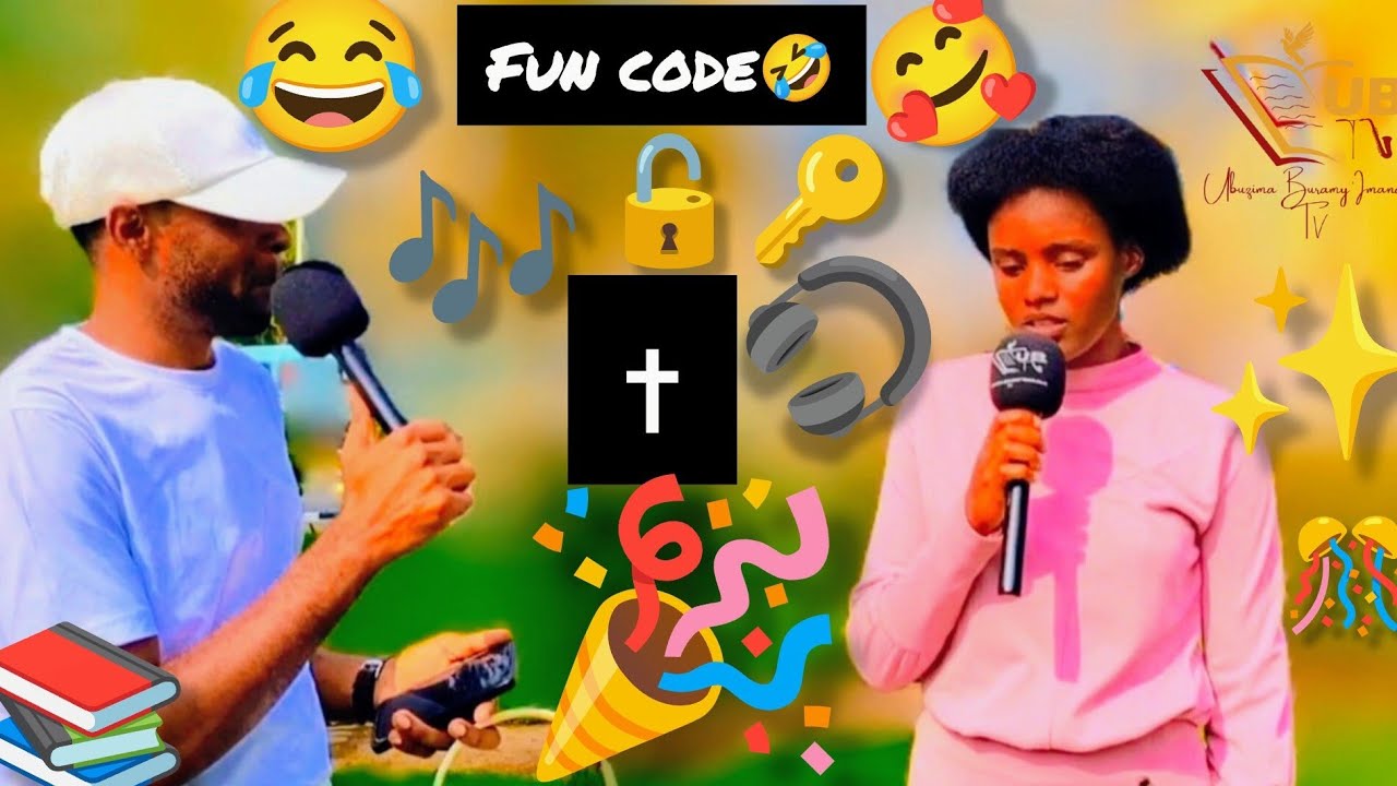 FUN CODE🤣🎊:UNLOCKING THE BIBLE🔓🔑 WITH CLAIRE MBEGA UMUKOBWA MWIZA WUZUYE UBWENGE NO GUSETSA🥰😅