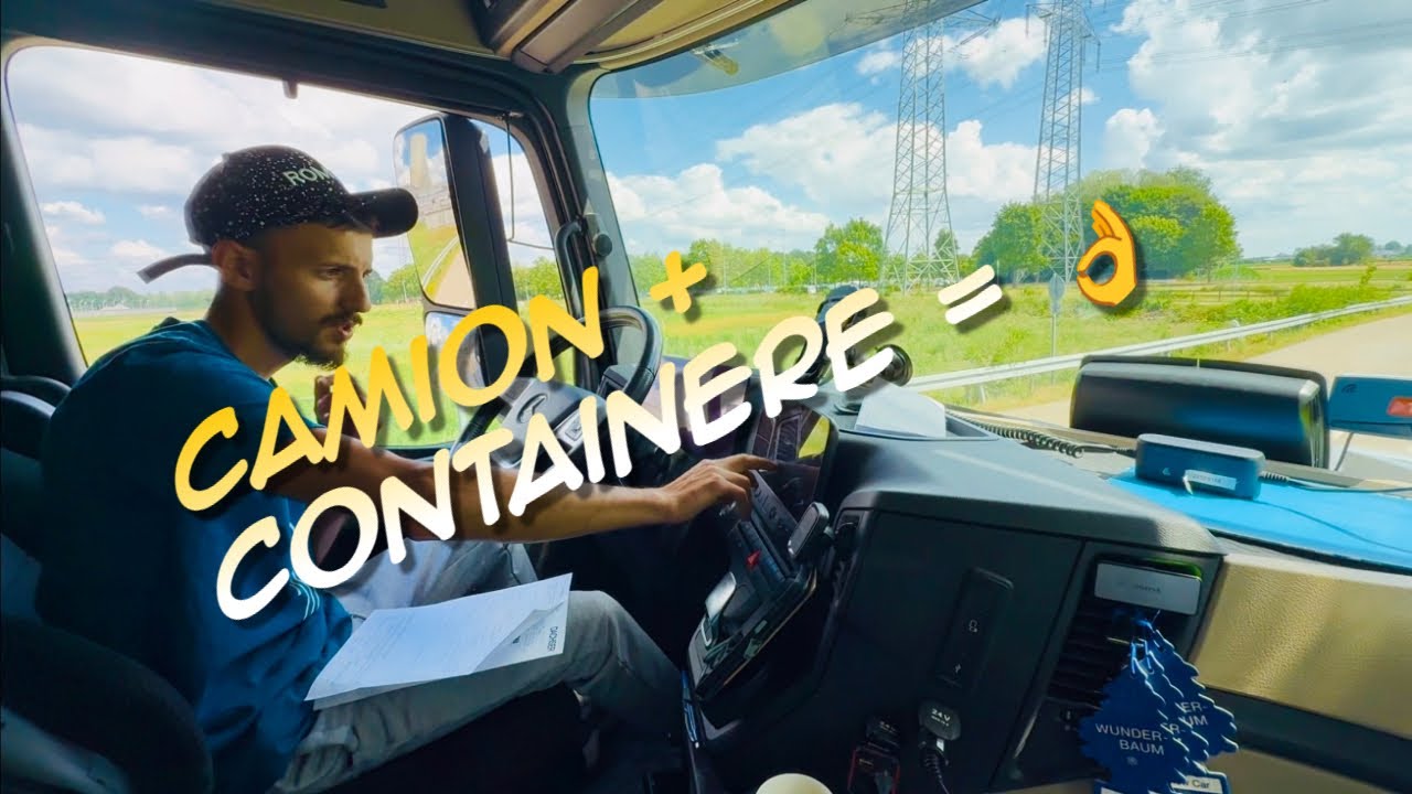 Pe camion, la containere in Germania 🇩🇪 | Cu Vasile – munca, vibe si sfaturi utile