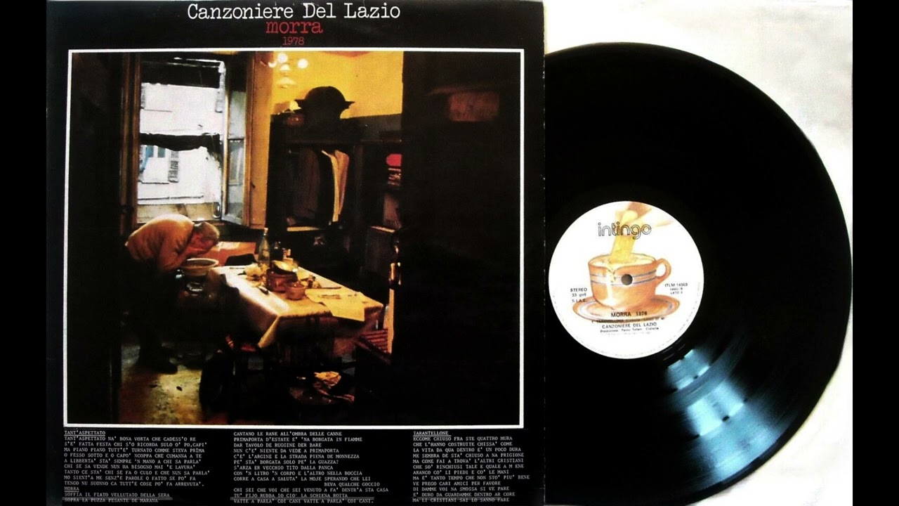 Canzoniere Del Lazio - Morra (1978) FULL ALBUM