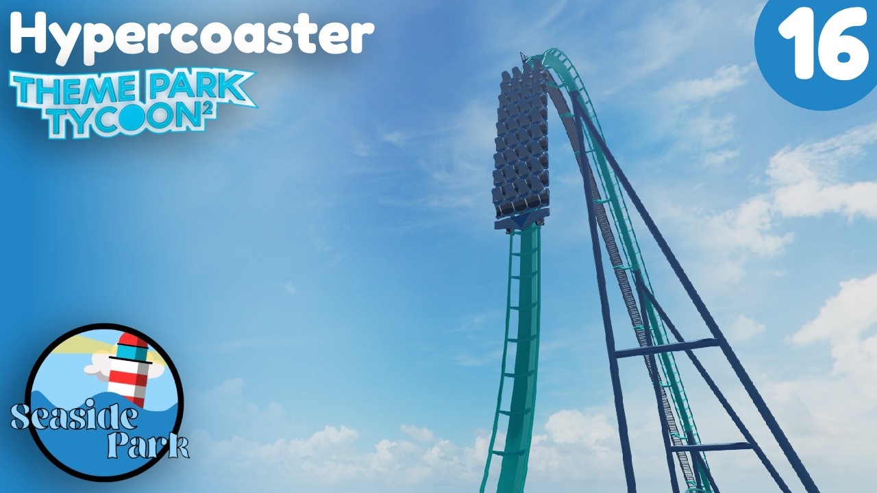 Приморский парк - Theme Park Tycoon 2 - Ещё один новый аттракцион - #16