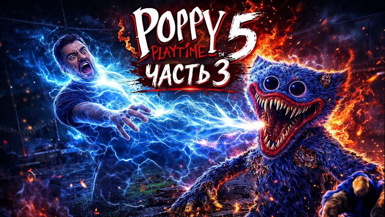 МОЯ ДУША ВНУТРИ ХАГГИ ВАГГИ...| POPPY PLAYTIME 5 | 3 ЧАСТЬ