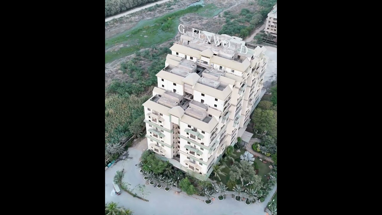 Greenwood Apartments Karachi | Stunning 4K Drone View | Aerial Tour #sumiyaasad00#GreenwoodApartment