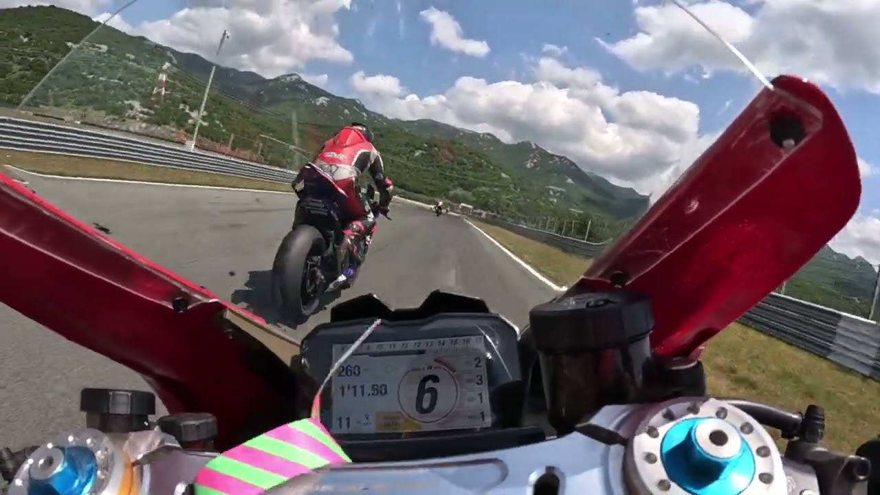 Grobnik moto 08.06.2025. V4R near crash, my mistake