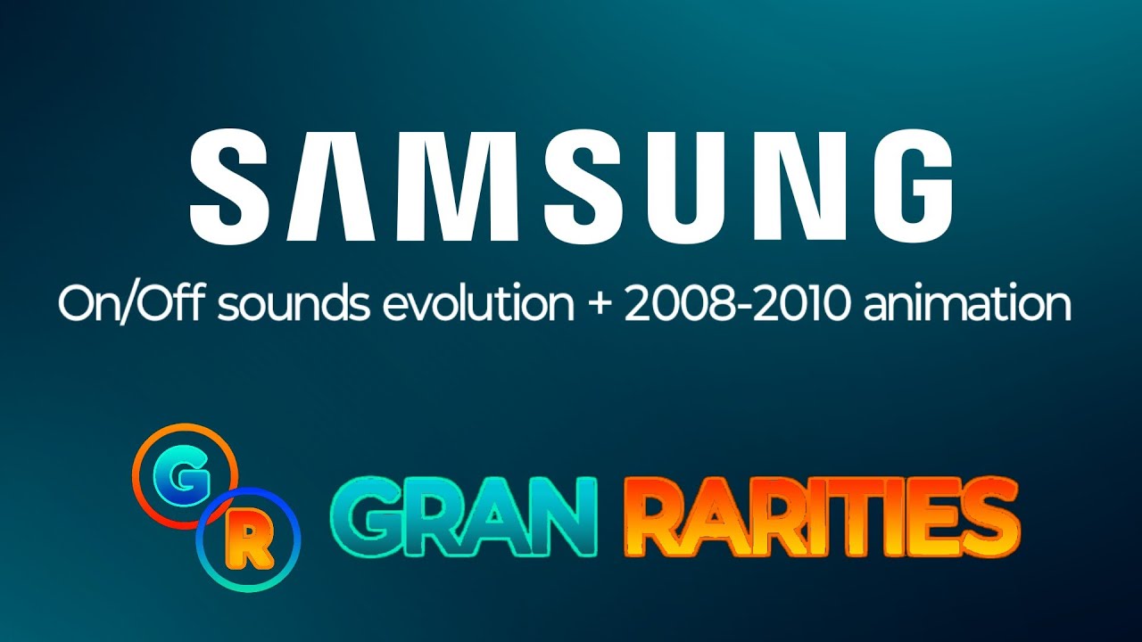 Samsung Startup and Shutdown Sounds but the animation is 2008-2010
