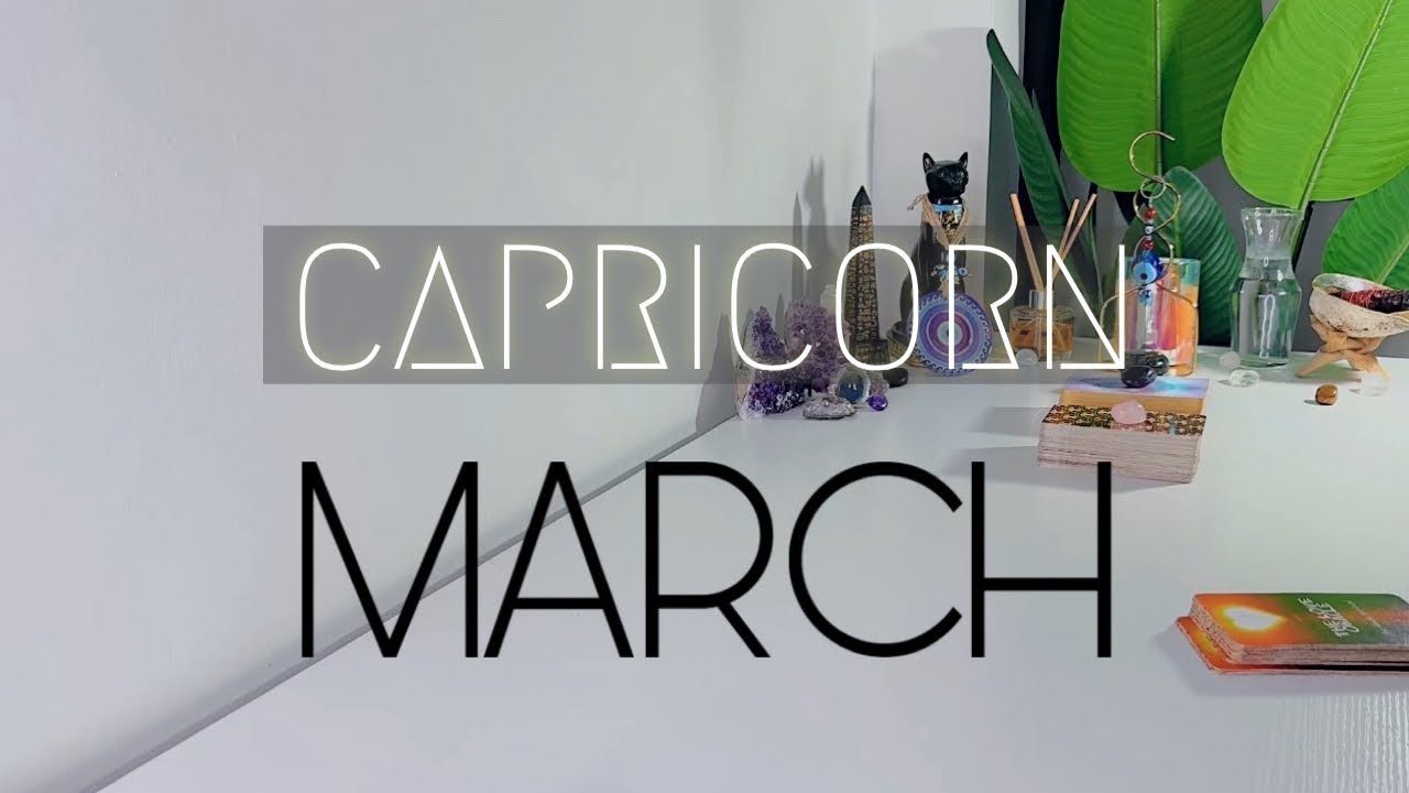 Capricorn ♑️ MARCH | They’re Focused On You ....While You're Focused On Success! - Capricorn Tarot