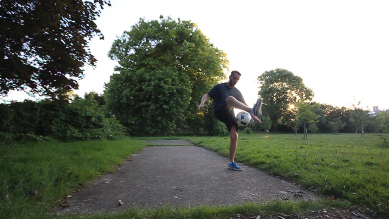 Old Training Video - Football Freestyle