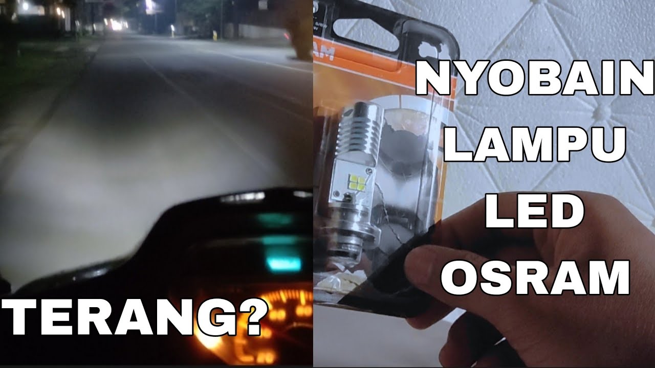 (OSRAM T19) PERSIAPAN TOURING, PASANG LAMPU LED OSRAM KE SUPRA X 100 TANPA UBAH ARUS AC