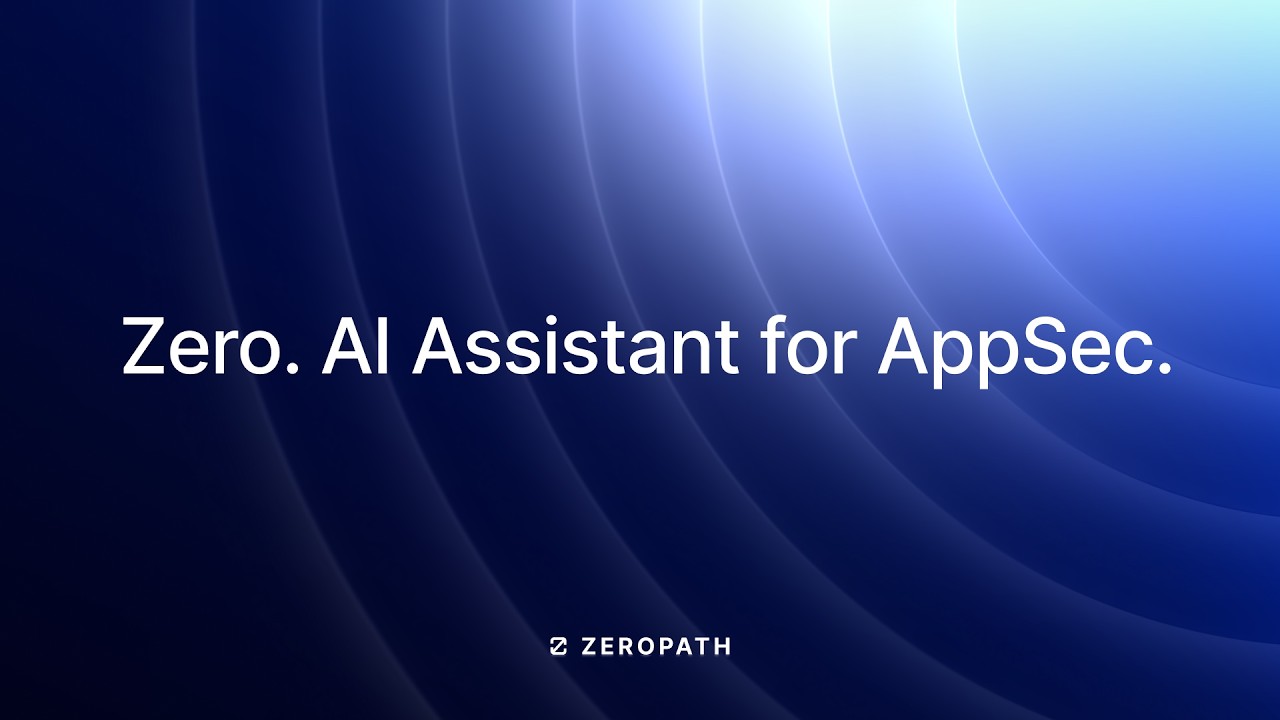 Zero Demo &ndash; AI Assistant for AppSec