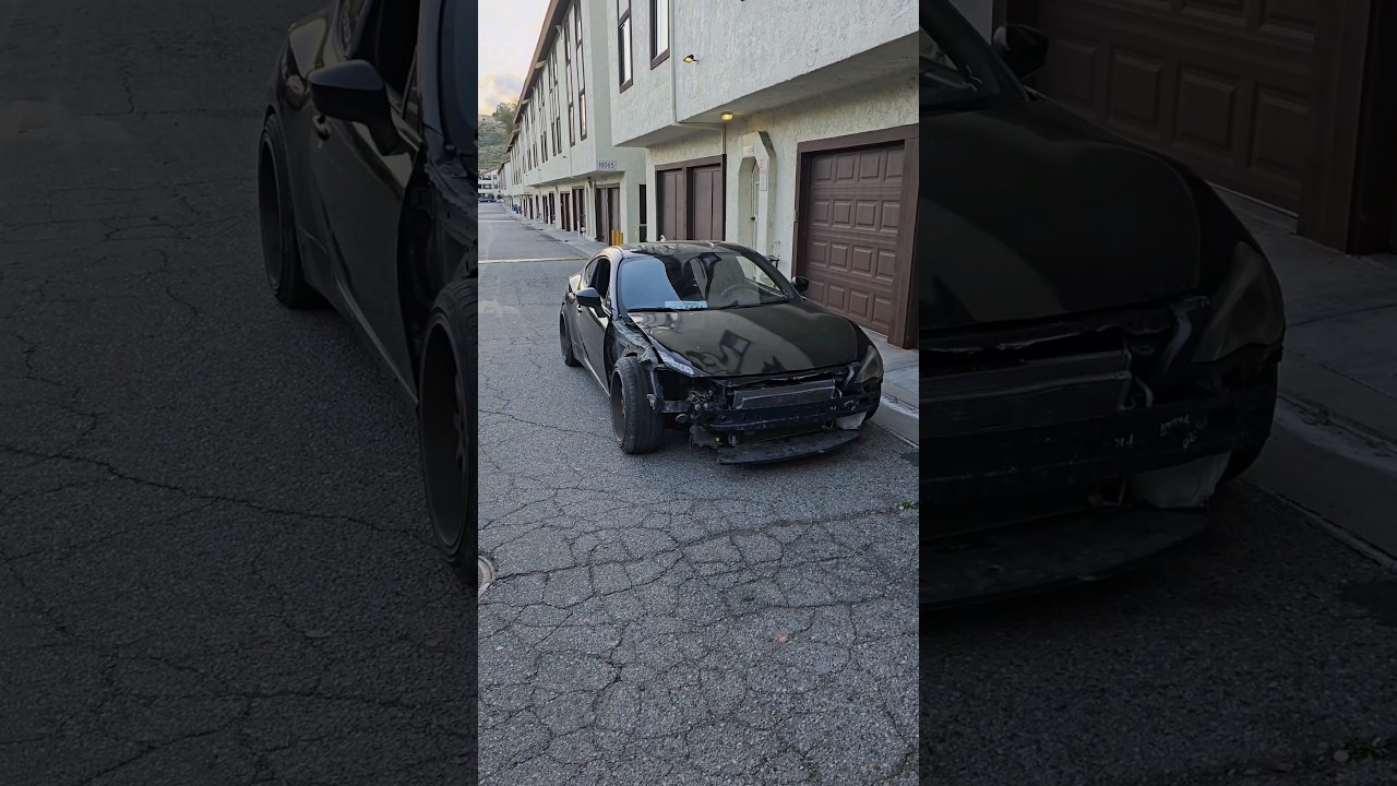 Turning a wrecked FRS into a drift car! #drift #car #frs #brz #restoration #build