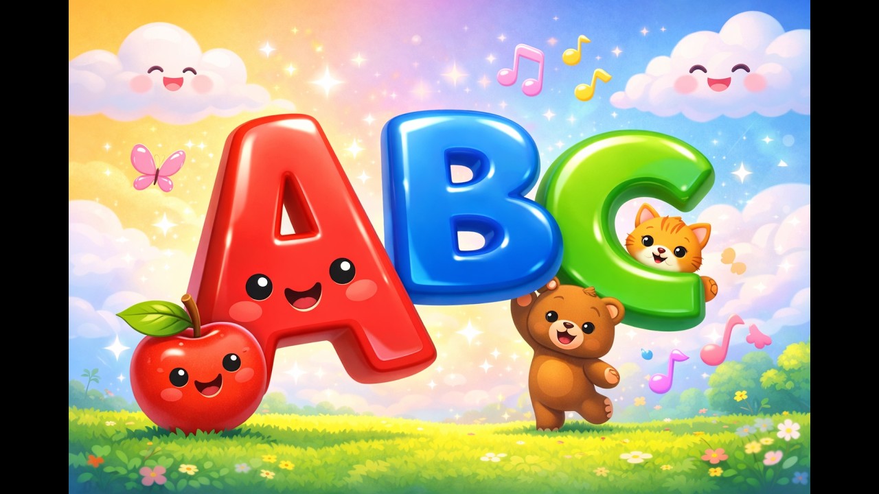 FUN ABC Song for Kids | Learn Alphabets with KuttyKanama | ABCD Rhymes for Toddlers