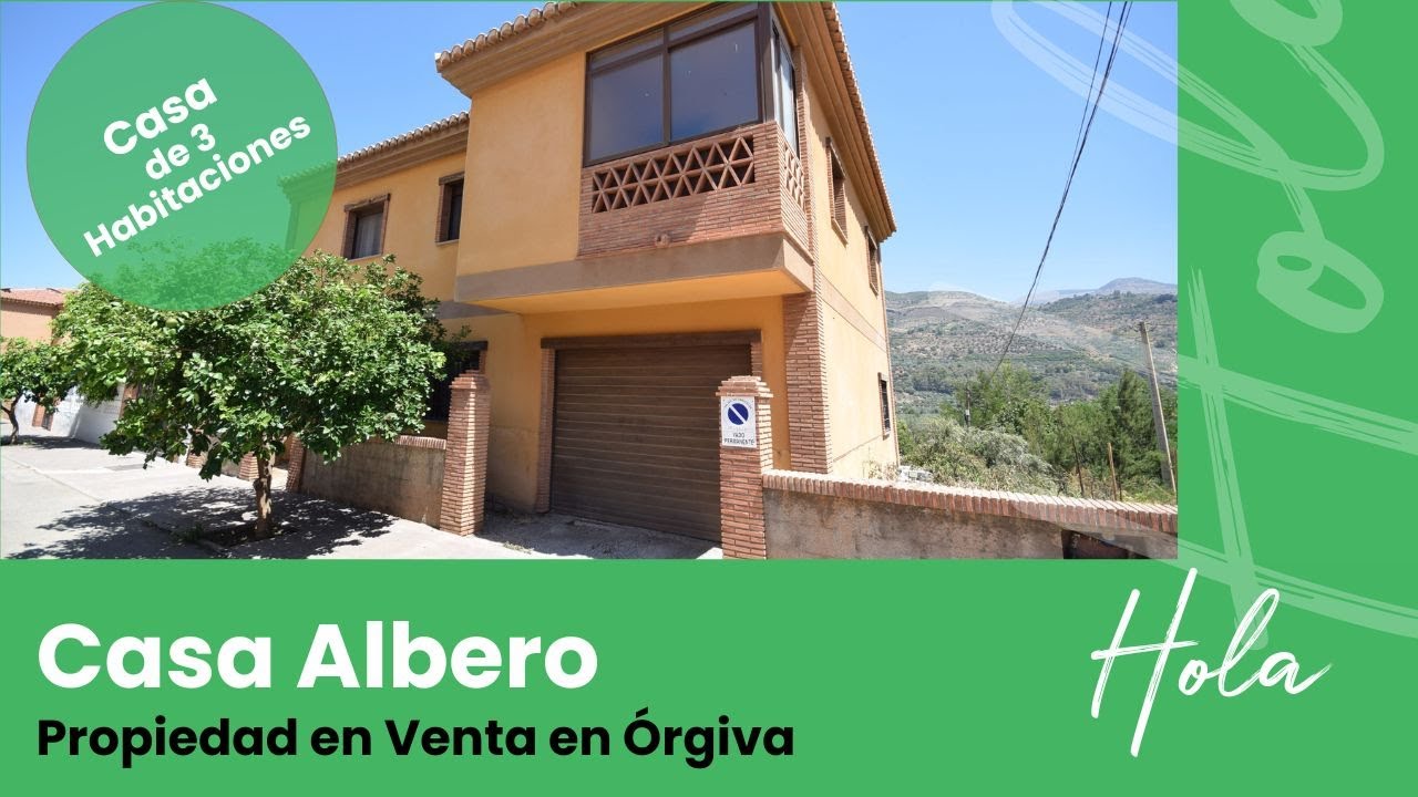 𝗣𝗿𝗼𝗽𝗶𝗲𝗱𝗮𝗱𝗲𝘀 𝗲𝗻 𝗩𝗲𝗻𝘁𝗮 𝗲𝗻 Ó𝗿𝗴𝗶𝘃𝗮, 𝗟𝗮 𝗔𝗹𝗽𝘂𝗷𝗮𝗿𝗿𝗮 𝗱𝗲 𝗚𝗿𝗮𝗻𝗮𝗱𝗮 | 𝗖𝗮𝘀𝗮 𝗔𝗹𝗯𝗲𝗿𝗼 | 𝗘𝘅𝗰𝗹𝘂𝘀𝗶𝘃𝗮 𝗖𝗼𝗹𝗲𝗰𝗰𝗶ó𝗻