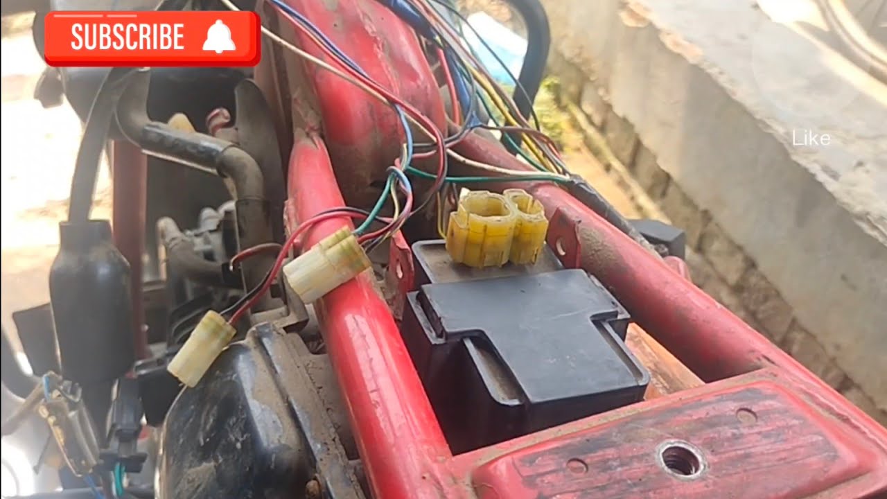 Glamour old model bike current /starting problem. How to solve?