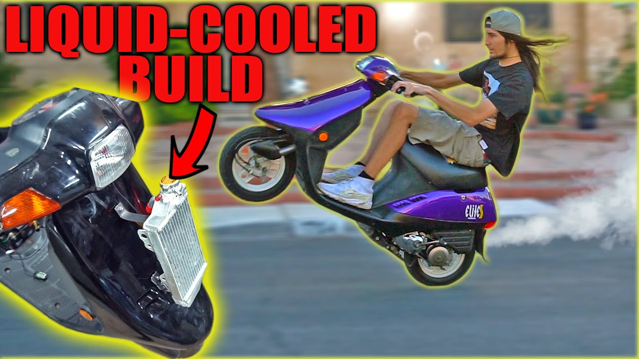 120 куб. см STROKER с водяным охлаждением, сборка DIO | Honda Elite AF16