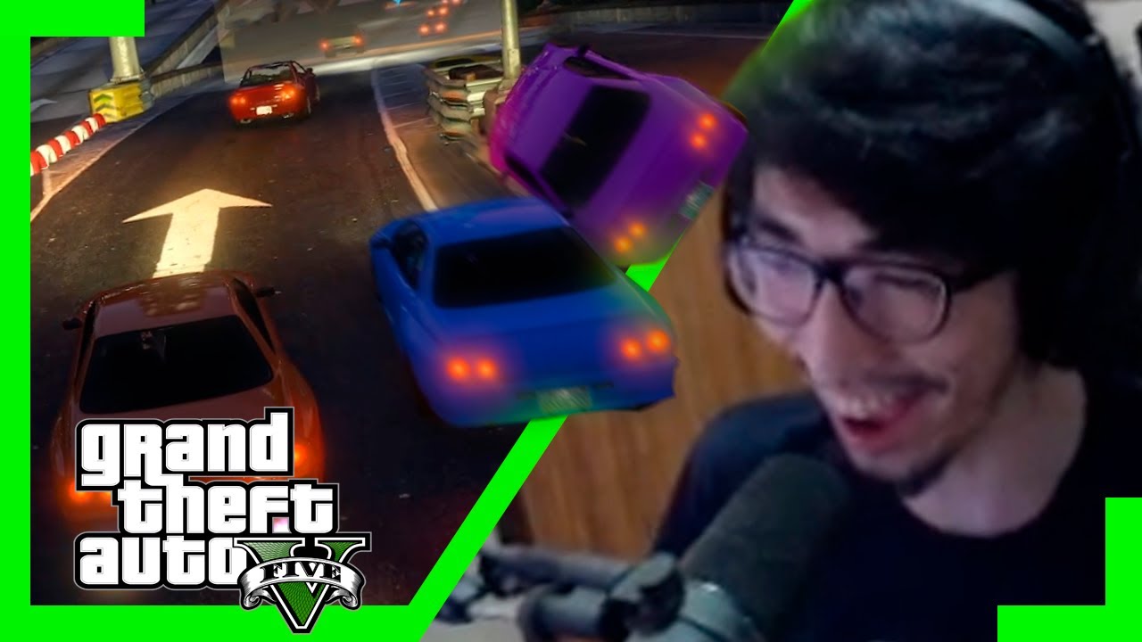 ULTRAPASSAGEM POR FORA!! - GTA V Corridas Malucas #238