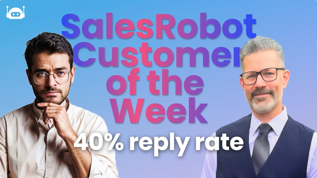 SalesRobot Champion Customer of the Week #30: Lucas Vandenberg (40% Reply Rate)