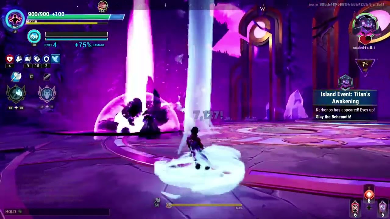 Dauntless Awakening: Eternal Winter Axe Build after 2.1.1 Patch (Twilight Realm Surge)