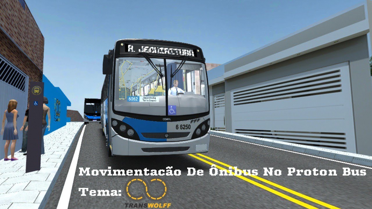 Movimentação De Ônibus No Proton Bus Tema: Transwolff