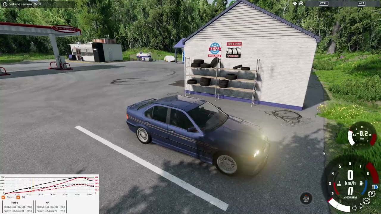 viri M50   Alpina B3  linttaa ja driftii jopa 100km/h kilometritunti-nopeudella