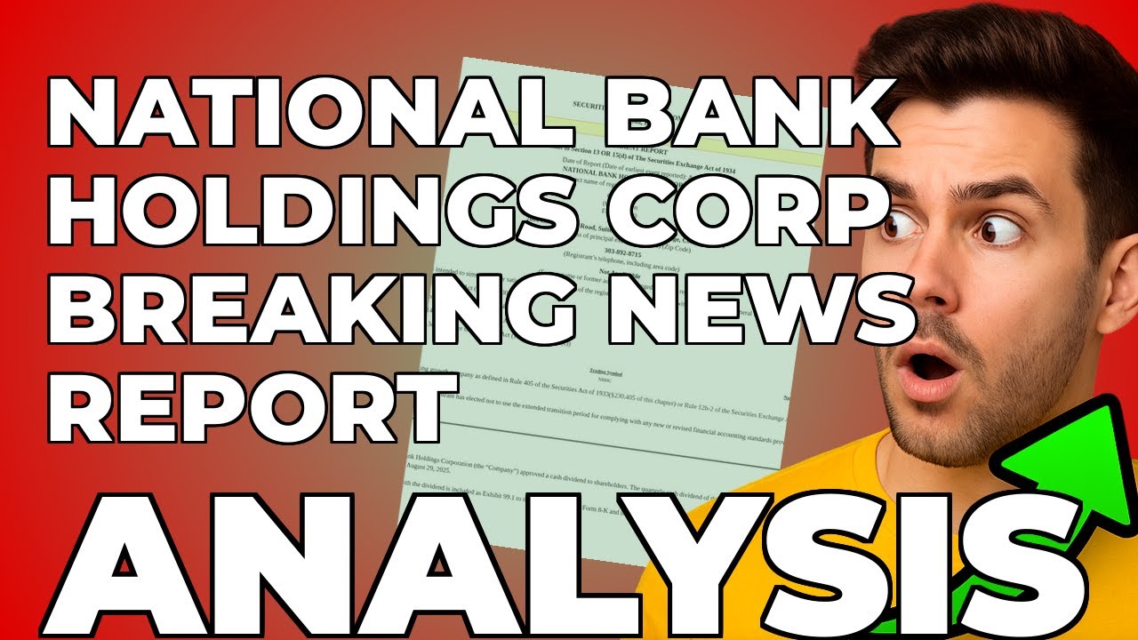 National Bank Holdings: What This Dividend Says About Their Financials