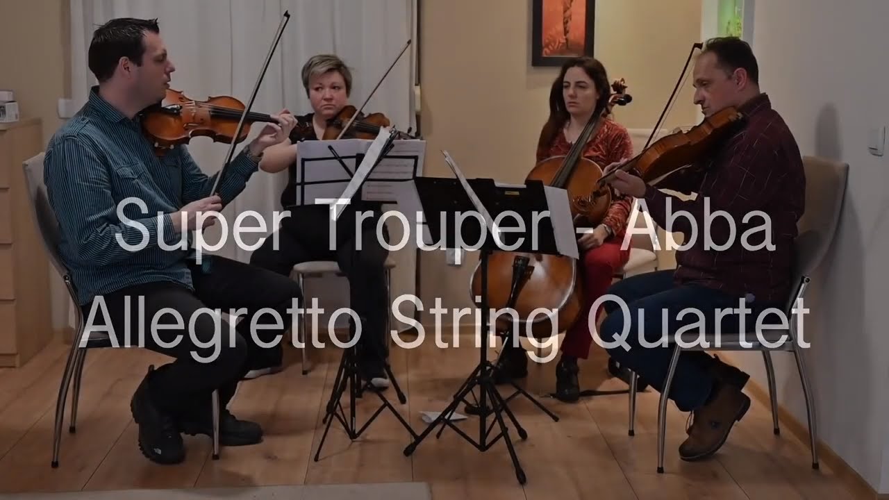 Super Trouper (ABBA) - Allegretto String Quartet Cover