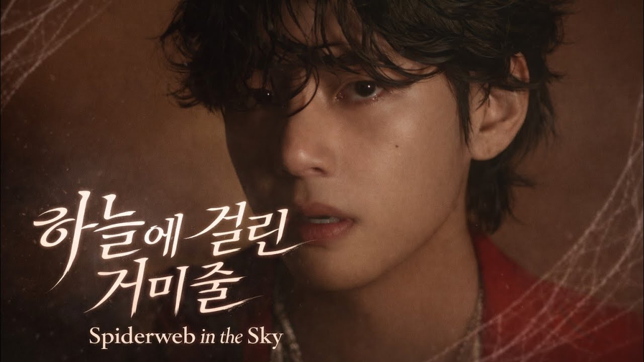 AI자작곡 BTS V AI cover 하늘에 걸린 거미줄 (Spiderweb in the Sky)