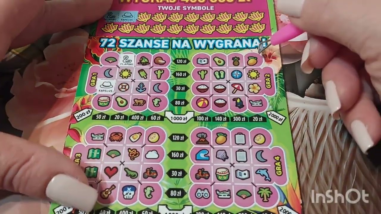 zdrapki #1039💥Wznowienie zdrapki 👉MEGA PARADISO 💥Zapraszam na Premiera 💗💃