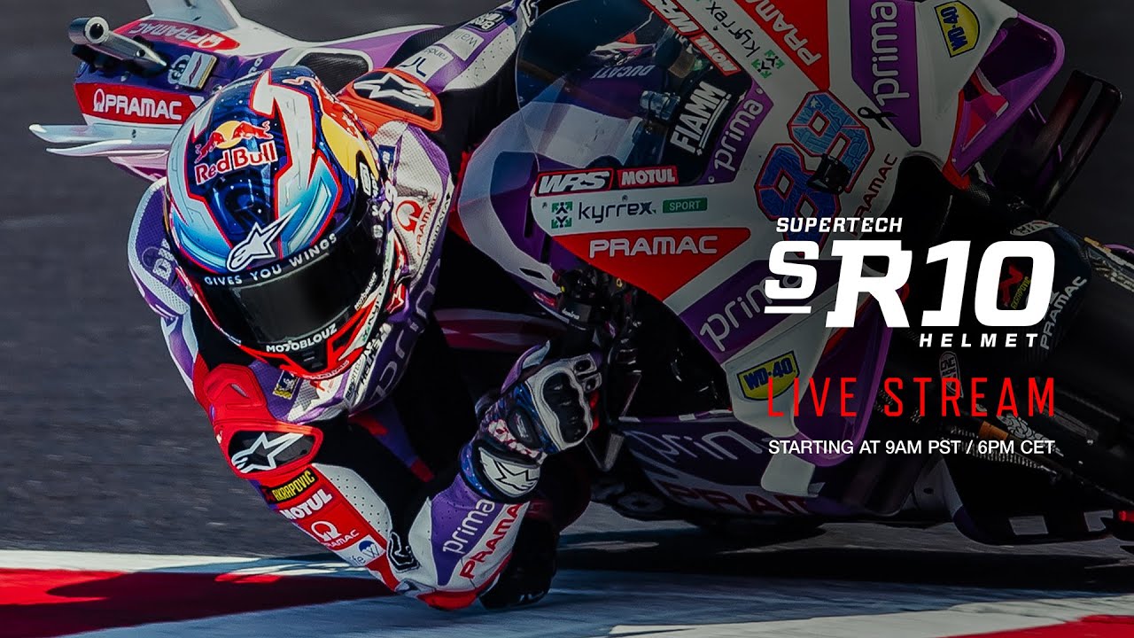 Alpinestars Supertech R10 Live Stream