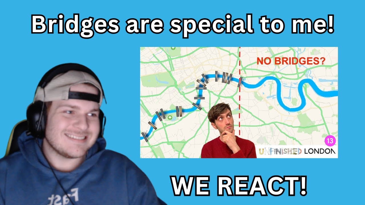 We React to Why are there no bridges in East London? (Jay Foreman Reaction)