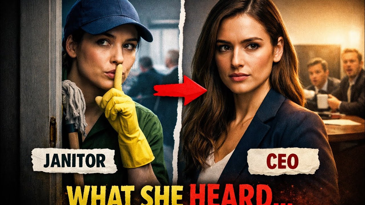 She Went Undercover as a Janitor at Her Own Company… What She Heard Was Shocking