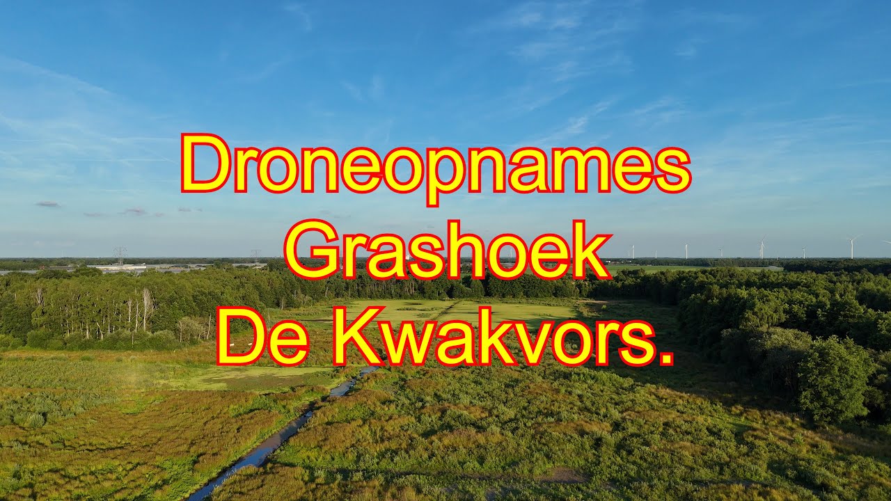 Droneopnames Grashoek. De Kwakvors