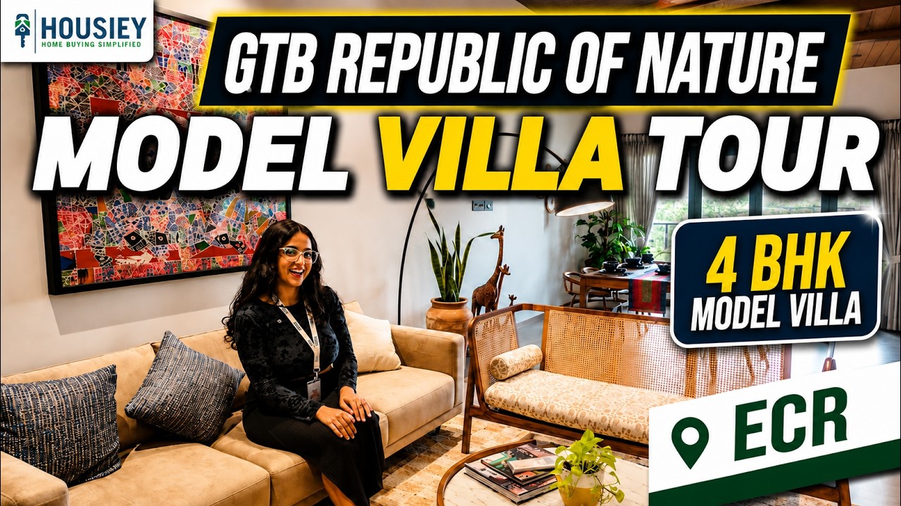 GTB Republic Of Nature | 4BHK Villa By India's First Man-Made Beach | ECR Chennai Review