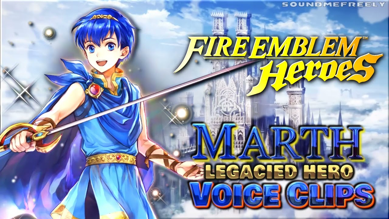 All Marth: Legacied Hero Voice Clips • Fire Emblem Heroes • Mystery Voice Lines マルス (Marusu)