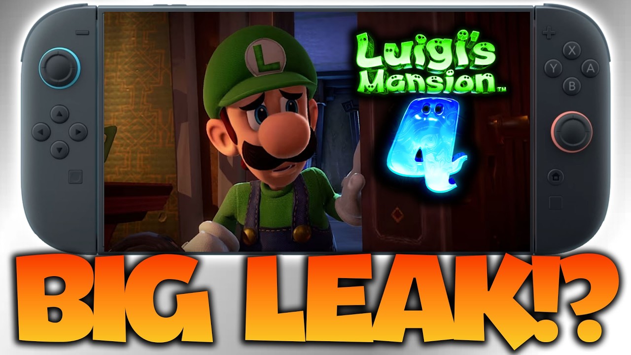 Breaking: Luigi's Mansion 4 Leak for Switch 2 Just Surfaced!?