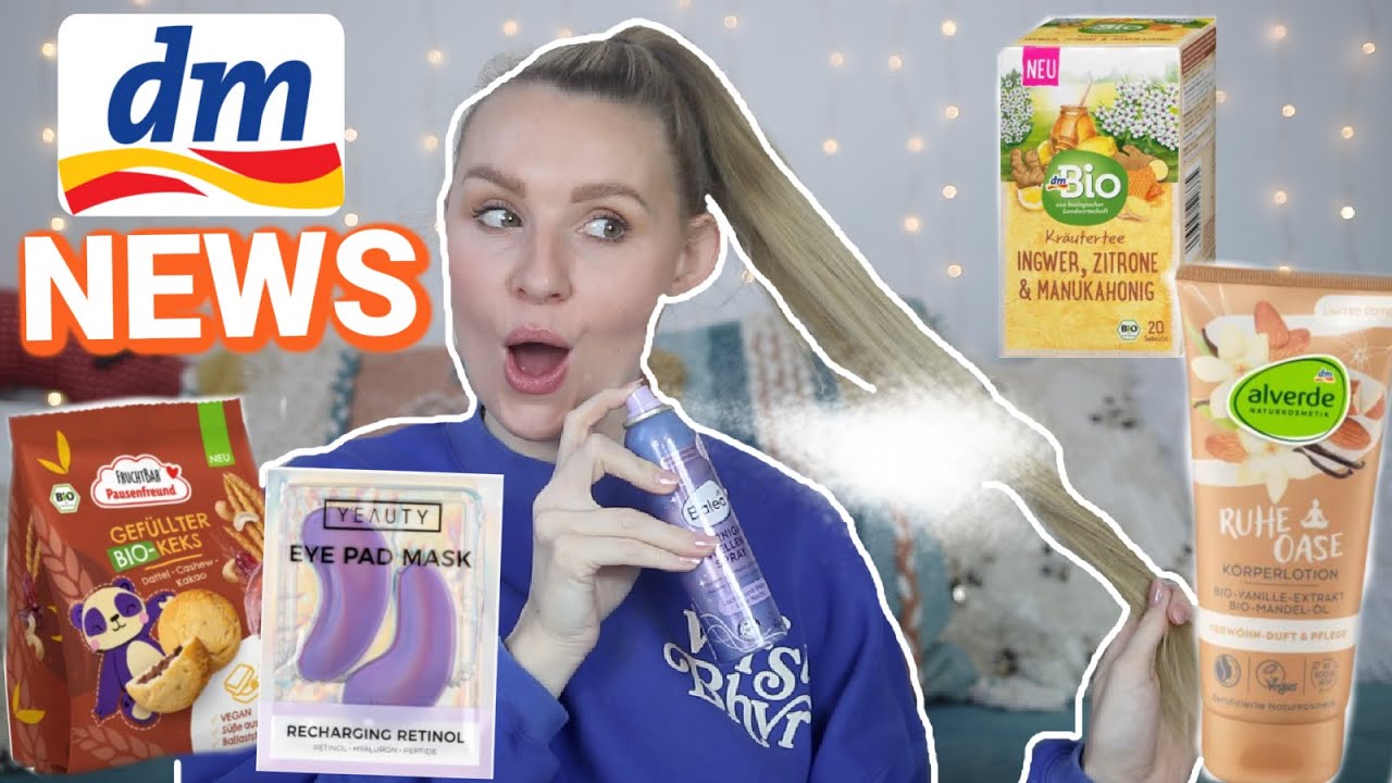 WOW! 🛍 SO VIELE DM NEWS gibt es 2024! 😍 Balea, Alverde, Food News & MEHR!