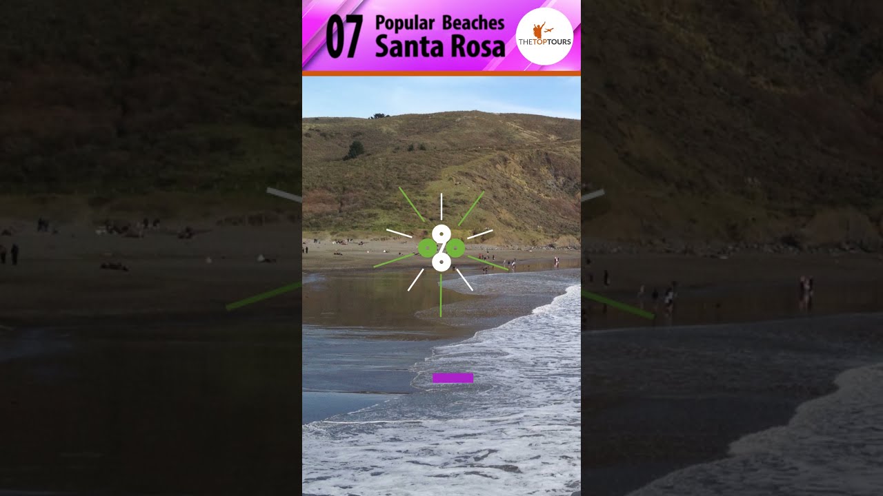 7 Popular Beach Locations Near Santa Rosa, USA #Shorts #TheTopTours
