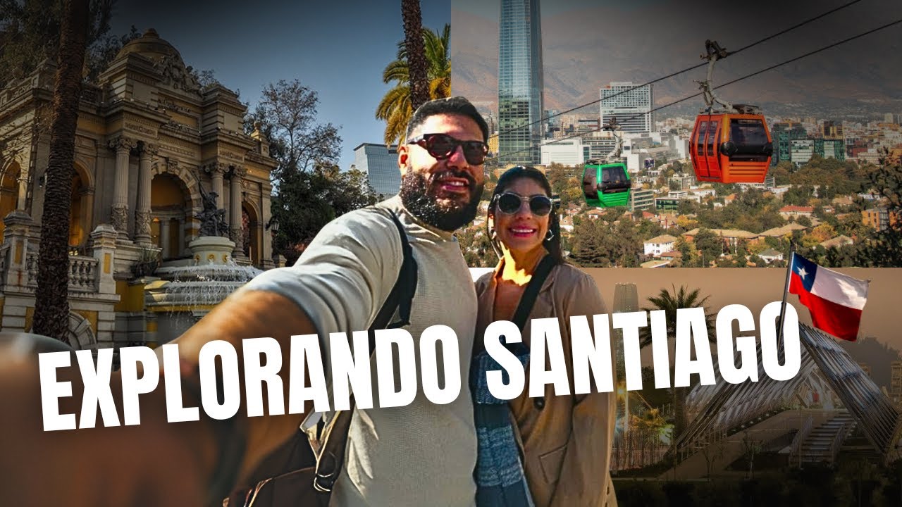 Essa Cidade é INCRÍVEL! | Santiago 🇨🇱
