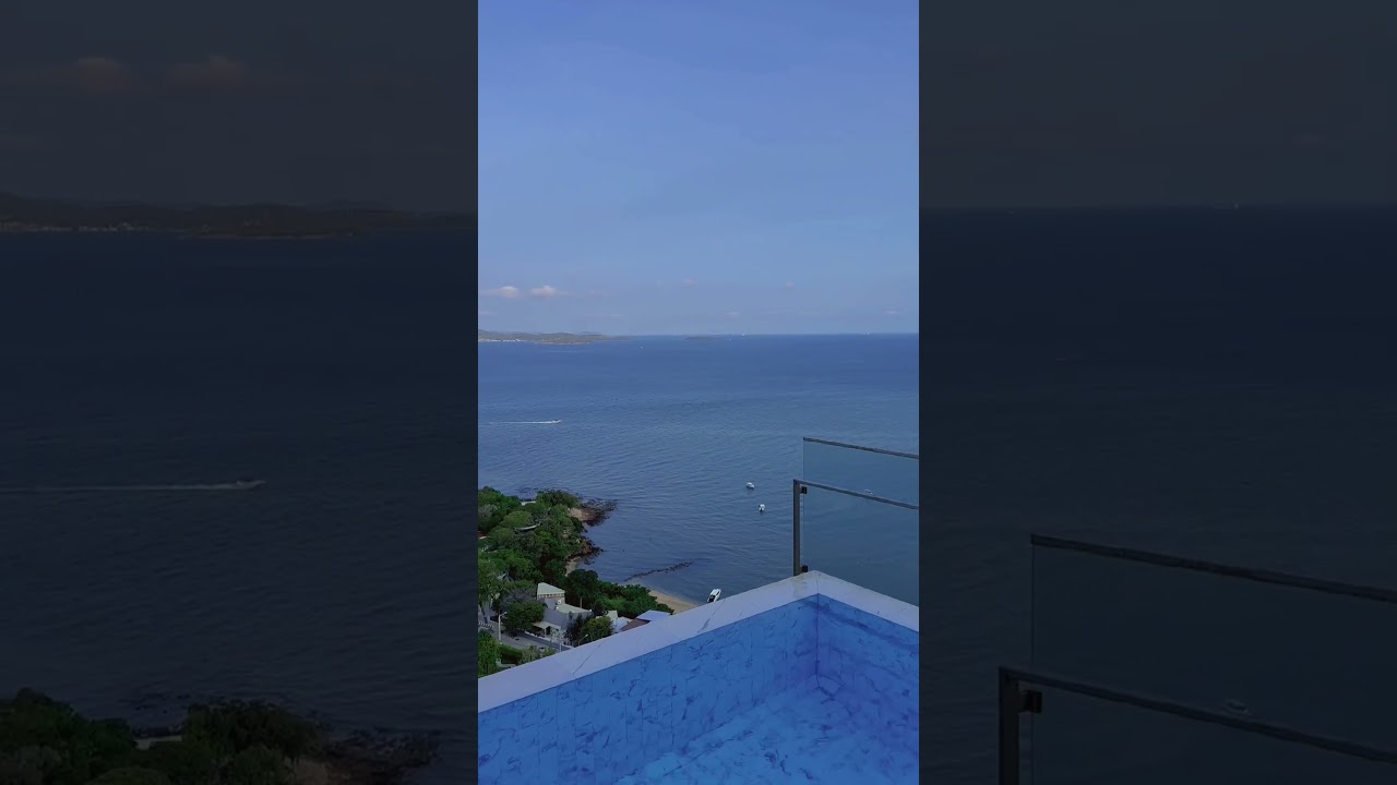 Паттайя вид с крыши / Pattaya roof view