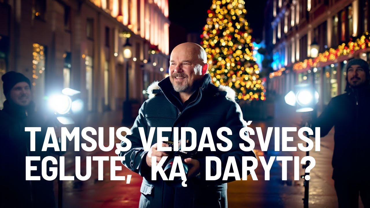 Tamsus veidas šviesi eglutė. Kaip išvengti? | Dobrovolskio fotografijos kursai
