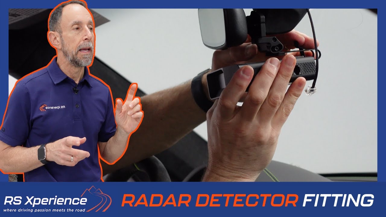 MIRROR MOUNT RADAR DETECTOR INSTALLATION FOR UNIDEN R7