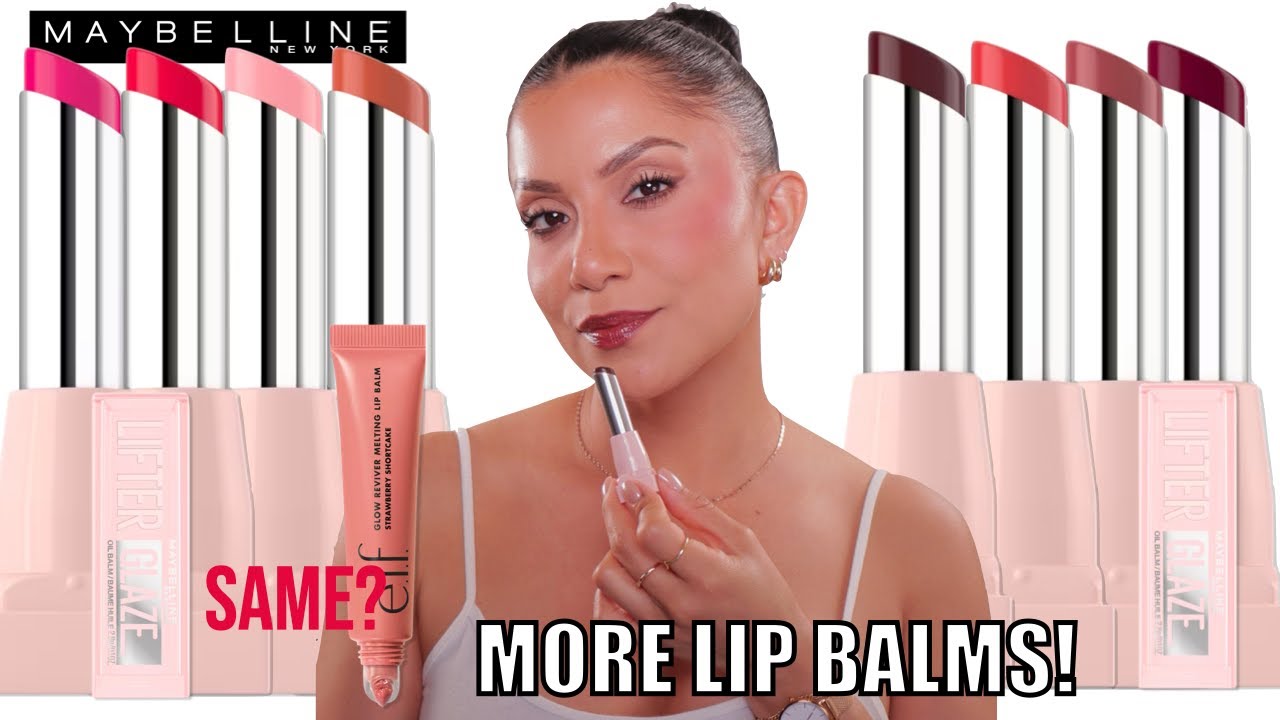 Maybelline Lifter Glaze Oil Balm Review + Lip Swatches | Best Drugstore Lip Balm?