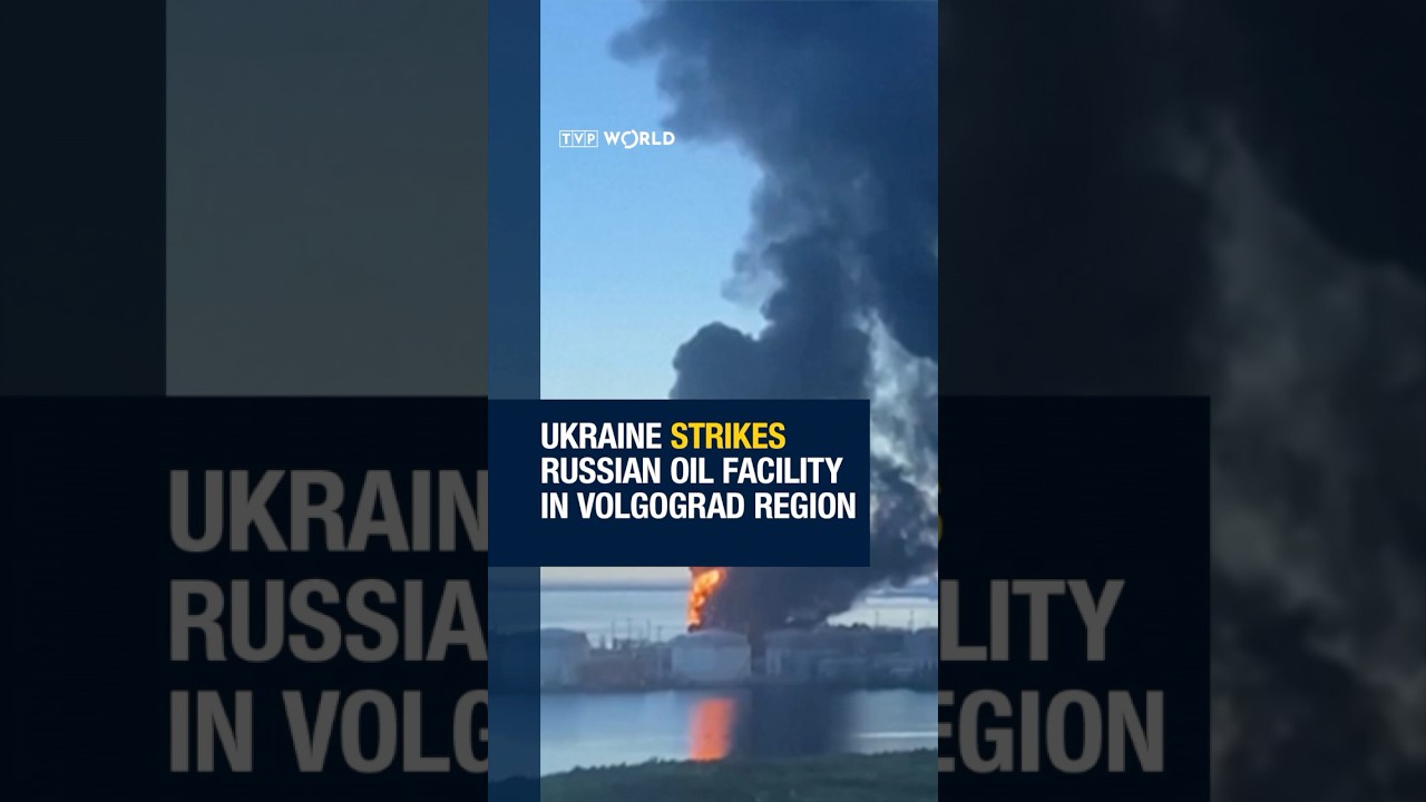 #Ukraine strikes Russian oil facility in Volgograd region