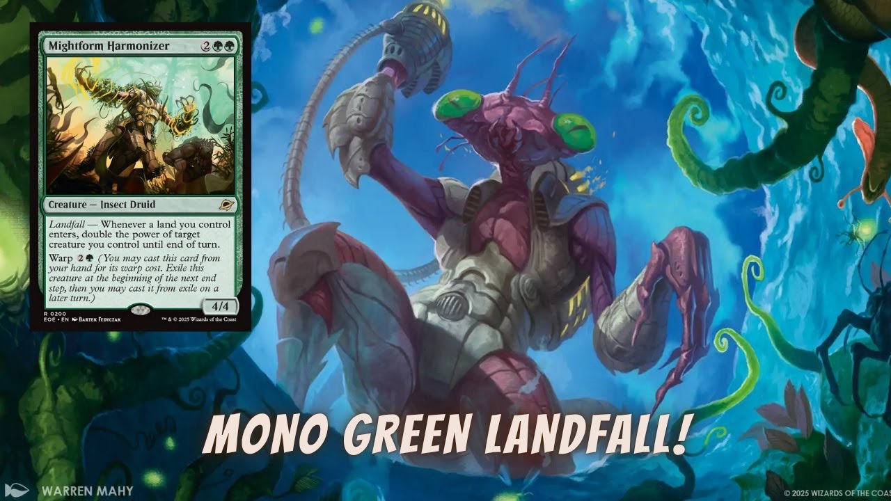 MTGA STANDARD ｜MONO GREEN LANDFALL