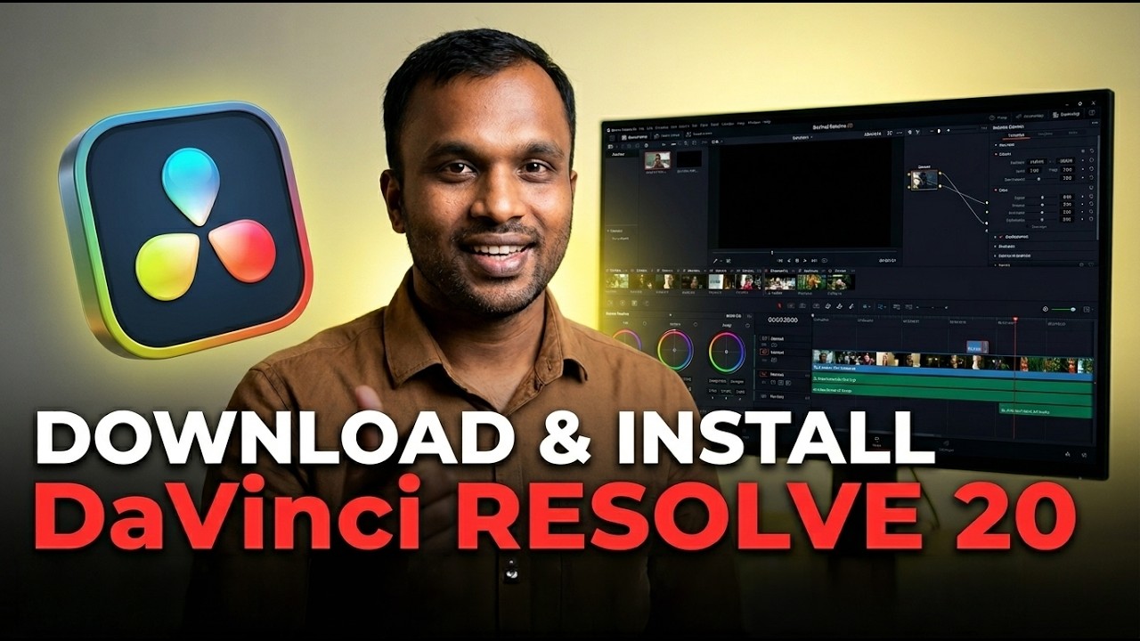 DaVinci Resolve 20 Free Download and install 2026 Bangla Tutorial