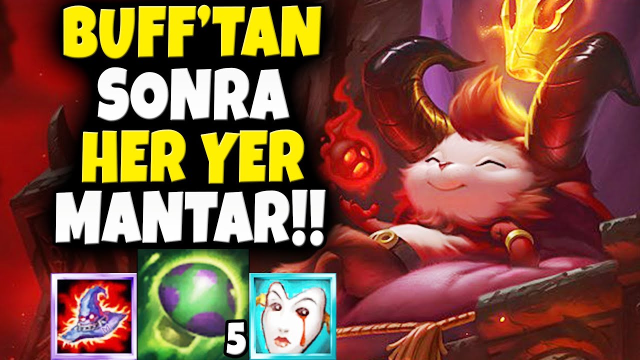TEEMO BUFFTAN SONRA MANTARLA YOL YAPTIM !!! CHALLENGER OLDUK !!! Apophis