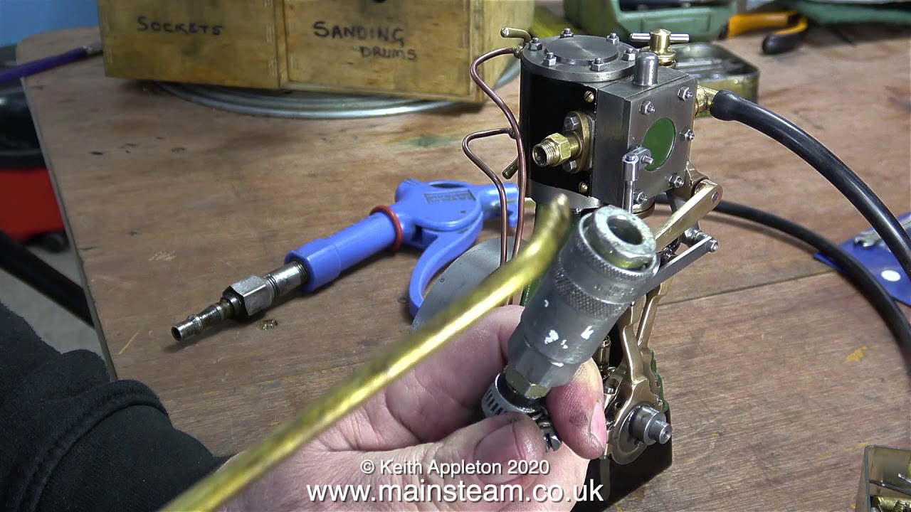A STUART 7A MODEL STEAM PLANT - PART #19