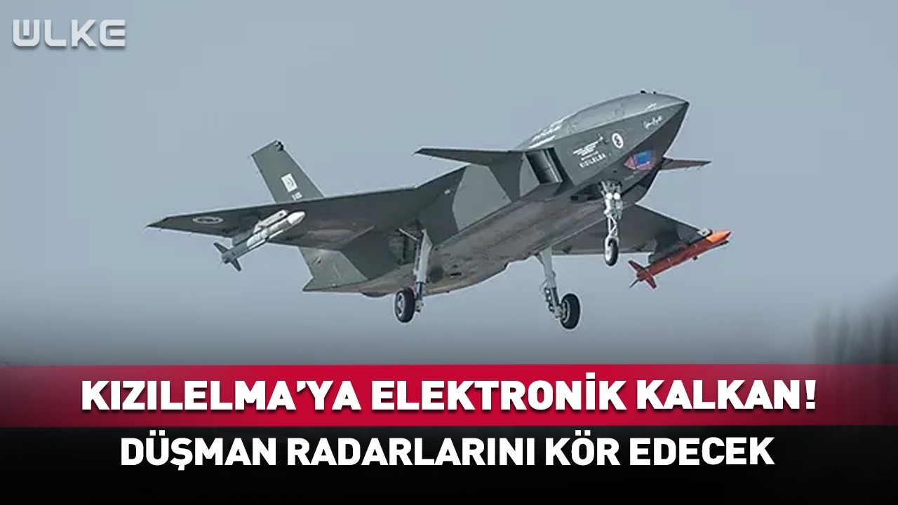 KIZILELMA’ya ‘Elektronik Zırh’ Özelliği! Düşman Radarlarını Kör Ediyor #haber