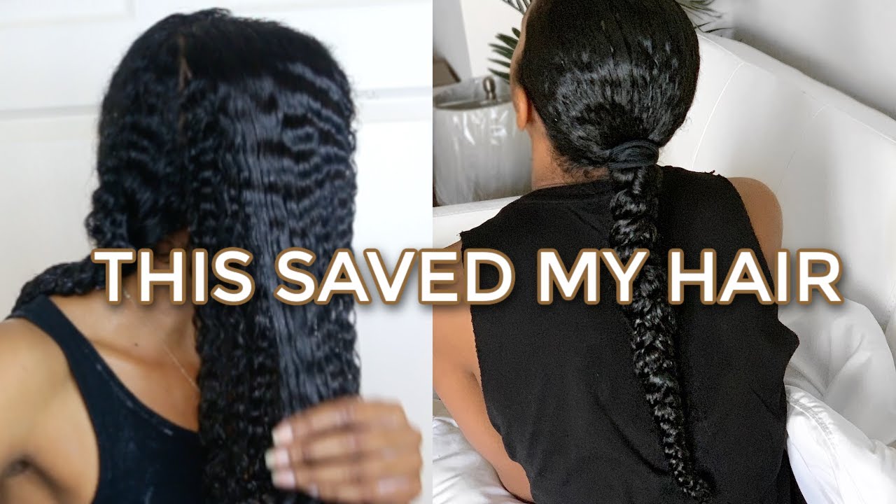 So...This Style Saved my Hair + How to get Thicker Hair| Natural Curly Hair