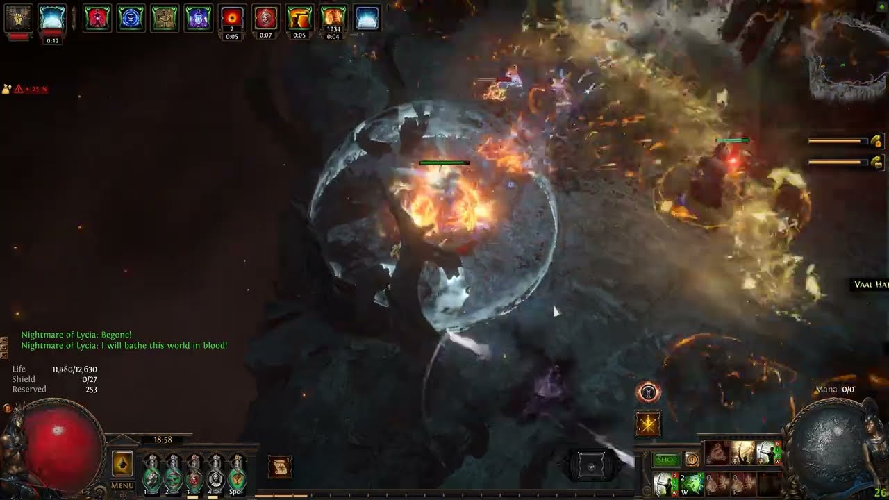 T17 Sanctuary Boss | Nightmare of Lycia | PoE No Commentary